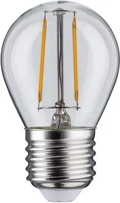 Produktbild von LightMe LED Filament Leuchtmittel Tropfen 4W = 40W E27 klar 470lm warmweiß 2700K 320°