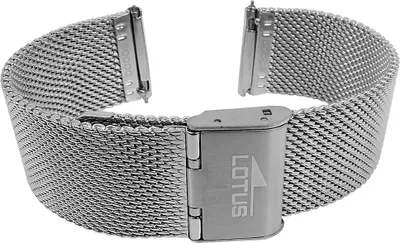 Produktbild von Lotus Uhrenarmband 20mm silberfarben Milanaise Edelstahl L50000/1