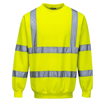 Produktbild von Portwest B303 Warnschutz-Sweatshirt Yellow Gr. 4XL