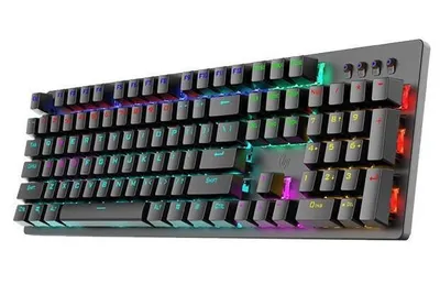 Produktbild von HP GK100 Mechanische Tastatur RGB Gaming Tastatur USB QWERTY ES