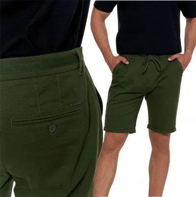 Produktbild von Herren Kurze Shorts Sommer Stoff Shorts mit Taschen MORAJ XXL