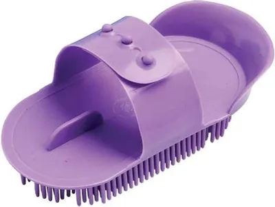 Produktbild von bunter Mini Nadelstriegel Fellwechsel Striegel Violett