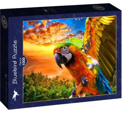 Obrázok produktu pre BLUEBIRD, puzzle s motívom papagája, 1000 dielikov