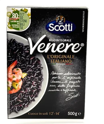 Produktbild von 6 x Scotti Schwarzer Vollkornreis Riso Nero Venere 500 g
