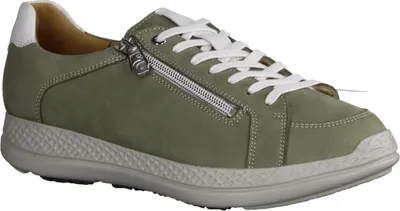 Produktbild von Ganter Karla Luise 2099025400 Damen Schnürschuh, Leder, Grün, sensitiv - Damenschuhe Bequeme Schnürschuhe, Grün, leder (softnubuk)