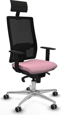 Produktbild von Bürostuhl mit Kopfstütze Piqueras y Crespo 1D086G1 Rosa