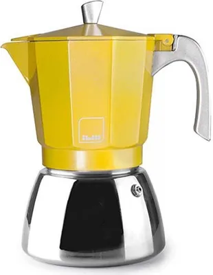 Produktbild von Ibili Elba Peach Kaffeemaschine 9 Tassen Gelb  Gelb One Size