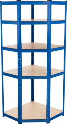Produktbild von Eckregal HLO-CP128  blau