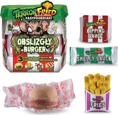 Zdjęcie produktu dla Terror Fried Burger z obślizgłą niespodzianką w środku