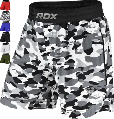 Produktbild von RDX MMA Shorts Sporthose Herren Kurz, Kampfsport Boxen Trainingshose Männer, Kic