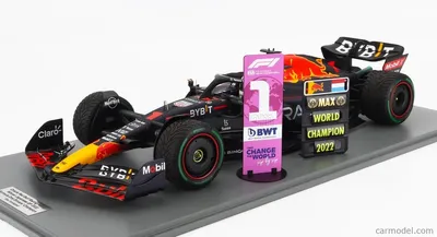 Imagen del producto de Oracle Red Bull Racing RB18, número 1 – Ganador del Gran Premio de Japón 2022 – Escala 1:12 – Spark
