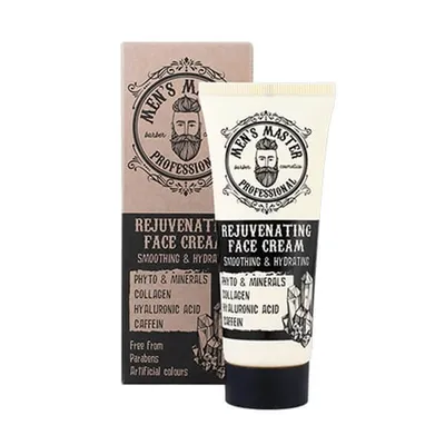 Obrázek produktu pro Pánský krém Master Face Cream Men | 75ml | Krém proti stárnutí | Obohacený o kolagen, kyselinu hyaluronovou a minerály | Péče o pleť pro muže