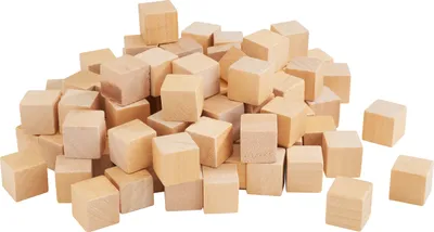 Produktbild von VBS XXL Mini-Holzwürfel, 100 Stück 1,5 x 1,5 cm