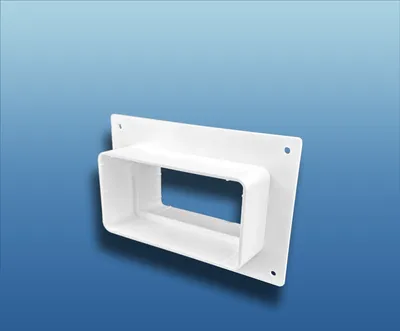 Produktbild von Wandanschluss flach System: 100 (110x55)