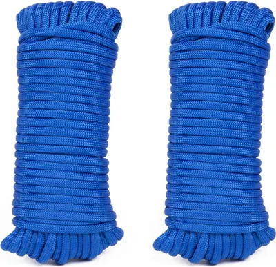 Produktbild von 2x Paracord Campingseil Survival 15m Outdoor Fallschirm Schnur Leine Seil