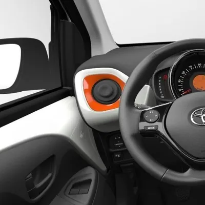 Immagine prodotto di TOYOTA Aygo Anello cruscotto lato sinistro arancione 55661-0H070-E0 OE