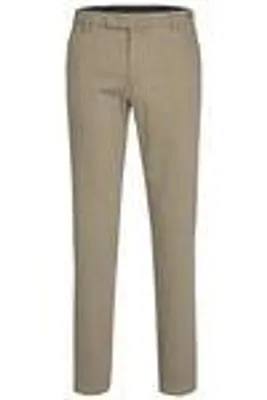 Produktbild von aubi Perfect Fit Herren Sommer Jeans Hose Stretch aus Baumwolle High Flex Modell 526 beige Größe 34
