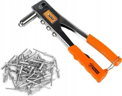 Immagine prodotto di Utensile manuale per rivetti 2,4-4,8 mm, cromato Polax