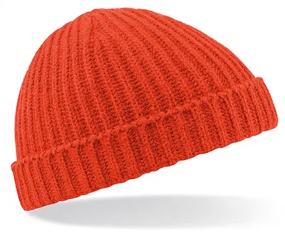 Produktbild von Trawler Beanie Wintermütze CB460 - Farbe: Fire Red - Größe: One Size