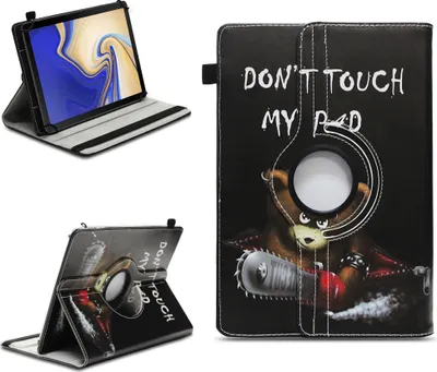 Produktbild von Tablet Hülle Samsung Galaxy Tab S4 10.5 Tasche Schutzhülle Case Cover DrehbarFarben:Motiv 12