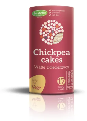 Obrázok produktu pre Wafle z ciecierycy Lestello 135 g