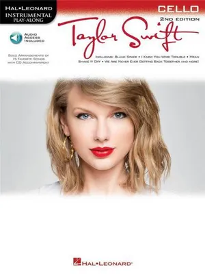 Obrázek produktu pro Taylor Swift Instrumental Play-Along for Cello (Book/Online Audio)