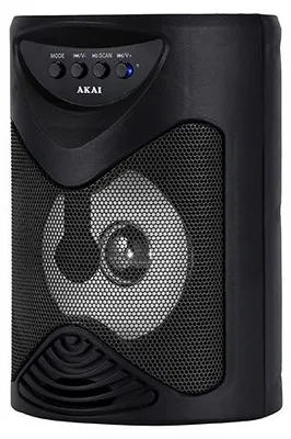 Produktbild von Akai Tragbarer Lautsprecher ABTS-704 Bluetooth 4 Zoll FM-Radio USB Mikrofon 5W RMS