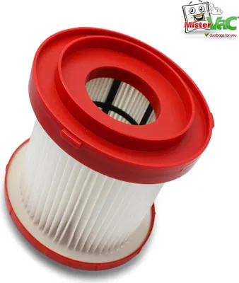 Produktbild von MisterVac Lamellenfilter Ersatzfilter kompatibel mit Milwaukee M18 VC-2