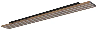 Productafbeelding van Plafondlamp Hayden zwart met hout