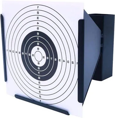 Produktbild von Garnitur für Schießübungen, 14x14 cm, 20 Blatt Zielscheibe-Papier für Indoor und Outdoor-Trainingszwecke
