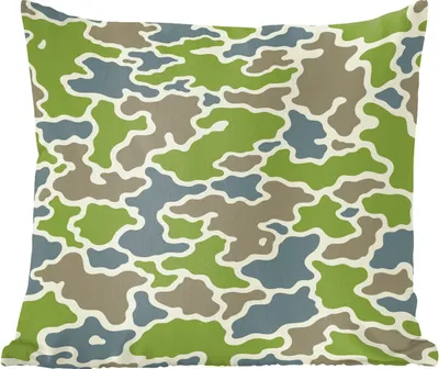 Produktbild von MuchoWow® Zierkissen Sofakissen Wohnzimmer Dekokissen 50x50 cm Grünes Camouflage-Muster - Komfort - Sofakissen