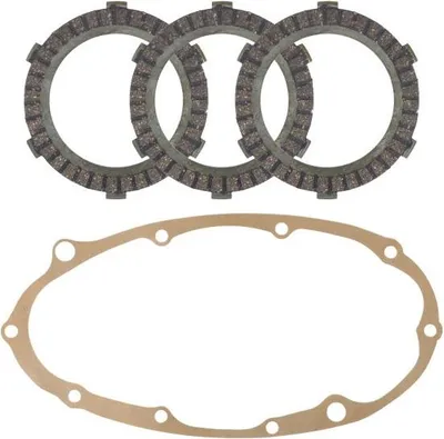 Produktbild von Kupplungslamellen Set + Kupplungsdeckeldichtung für Zündapp Super Combinette Typ 433 510 / Falconette Typ 435 - Citomerx