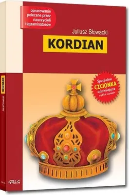 Zdjęcie produktu dla ISBN Kordian Wydanie z opracowaniem, Polski, Broszurowa okładka, 128 stron(y)