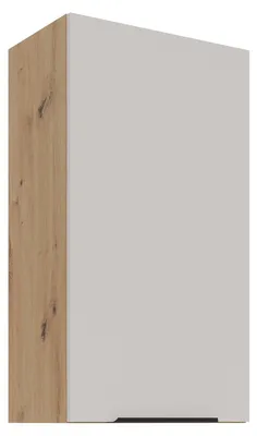 Produktbild von Küchen Hängeschrank 50 cm Küche SOLANO Kaschmir beige matt + Eiche Artisan matt Küchenzeile Küchenblock Küche Einbauküche