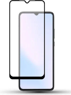 Produktbild von 1-Pack XIAOMI REDMI 12C Displayschutzfolie - Gehärtetes Glas 9H - Super Qualität 3D