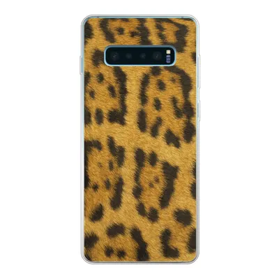 Produktbild von MuchoWow® Handyhülle Schutzhülle Hülle für Samsung Galaxy S10 Lite Leopardenfell Silikon Softcase Handy Hülle - Schutz