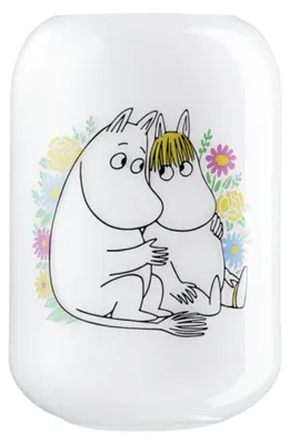 Produktbild von Muurla Vase Mumins Flowers (12,5x19cm)