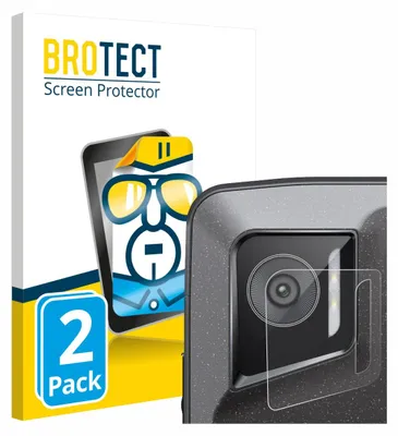 Produktbild von 2x Für Crosscall Stellar M6E (NUR Kameraschutz) Schutzfolie BROTECT Displayschutz Display Schutz Folie Klar Transparent