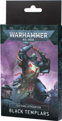 Produktbild von Warhammer 40.000 Datasheet Cards Black Templars (DE)