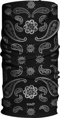 Produktbild von HAD Multifunktionstuch Originals, 50 cm, India Paisley - Schwarz