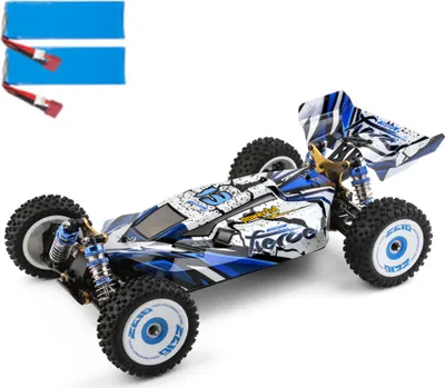 Produktbild von Wltoys 124017 RC Auto 75km / h Hochgeschwindigkeits Geländewagen RTR Allradantrieb 1:12 2.4G 4WD Ferngesteuertes Truck mit 2 Akuus