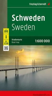 Produktbild von Schweden, Straßenkarte 1:600.000, freytag & berndt