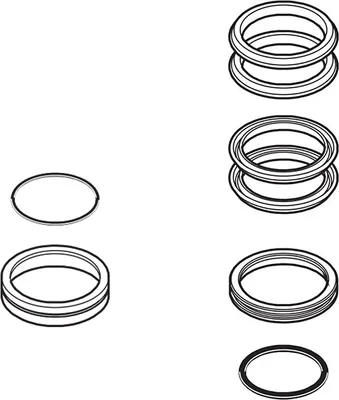 Produktbild von KLUDI Dichtungssatz 7368400-00 für Armatur KLUDI STEEL 44850