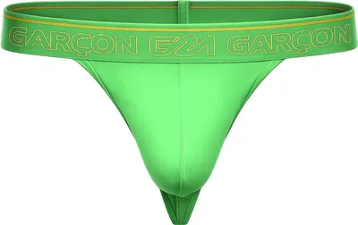 Produktbild von Garçon - Herren Thongs Unterwäsche - Thong Green - 1x Größe L