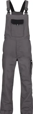 Immagine prodotto di DASSY® Calais Salopette bicolore GRIGIO CEMENTO/NERO Taglia 50 Lunghezza: STANDARD