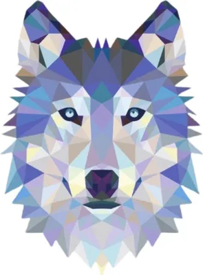 Produktbild von Künstlerische Bügelanwendung „Wolf“.