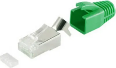 Produktbild von shiverpeaks BS72067-10G, RJ-45, Grün, Metallisch, Gold, 10 Stück(e)