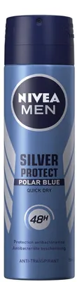 Obrázok produktu pre Nivea Deospray Men – Silver Protect Polar Blue 150 ml