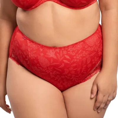 Produktbild von Ulla Jasmin Taillen Slip Feinste Mikrofaser kombiniert mit filigraner Stickerei, Tüllverstärkung im Vorderteil, Perfekte Passform