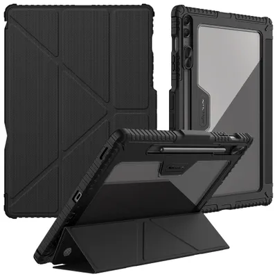 Immagine prodotto di Nillkin Bumper Custodia In Pelle Pro Per Samsung Galaxy Tab S9 Fe+ - Nero